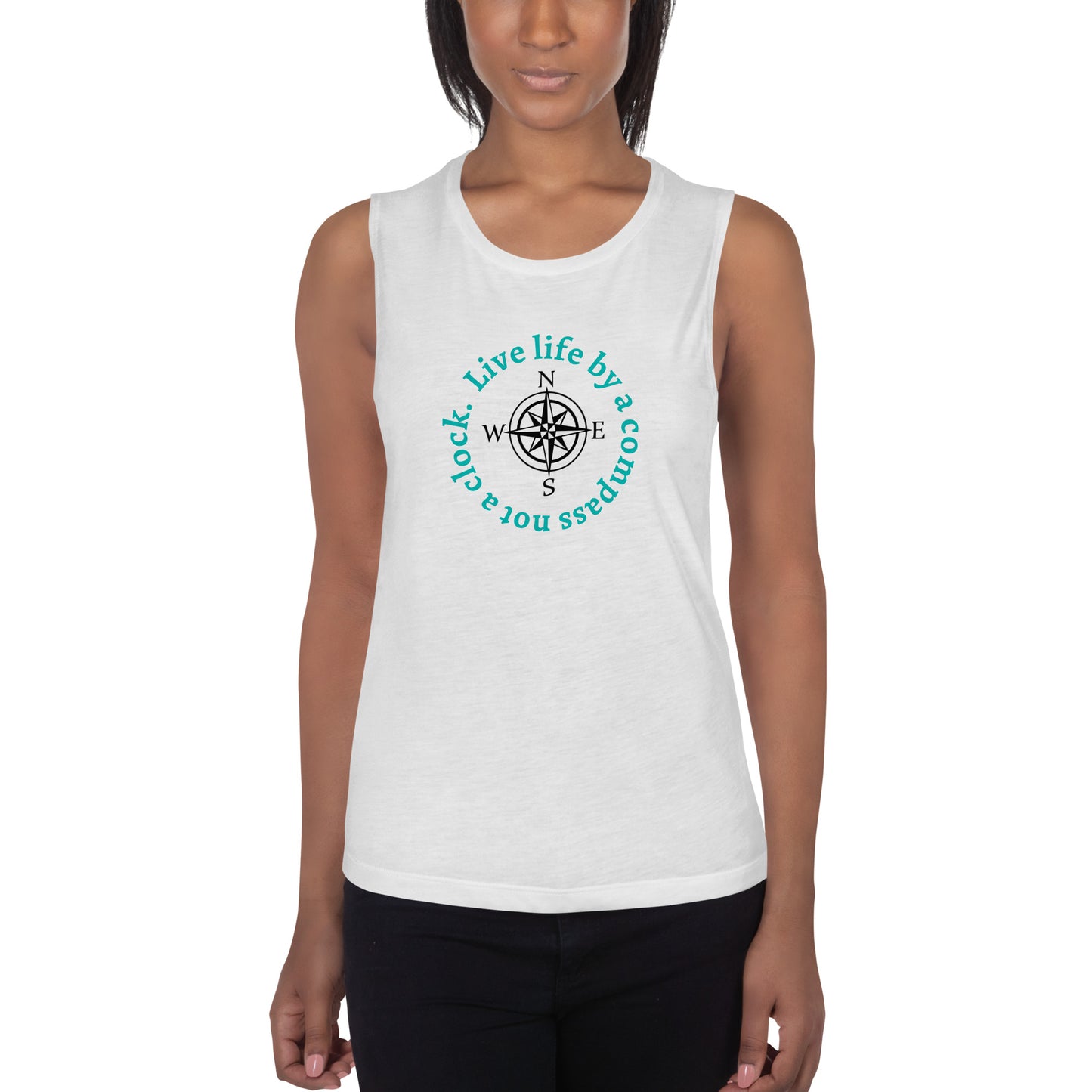 Compass - Lass's Muscle Tank
