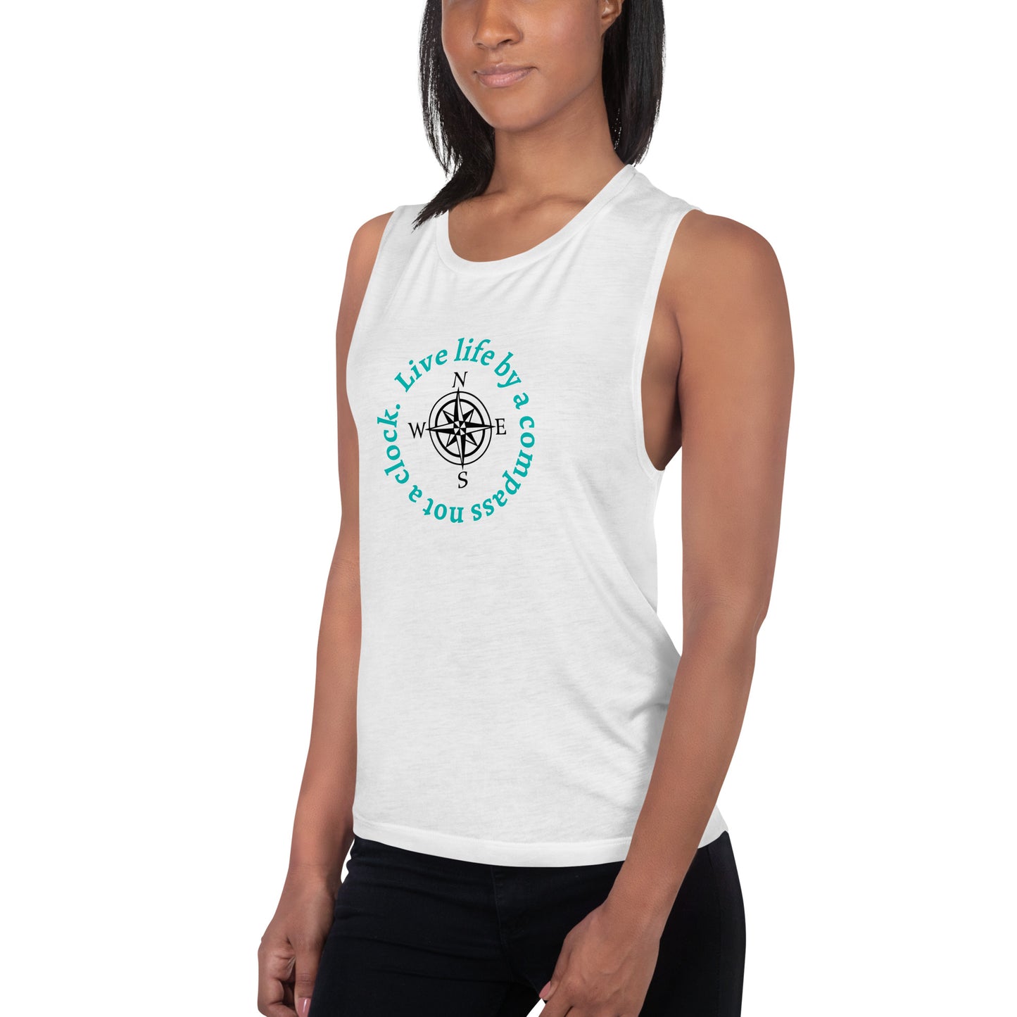Compass - Lass's Muscle Tank