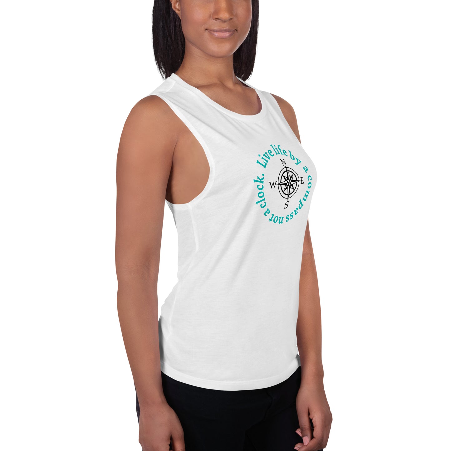 Compass - Lass's Muscle Tank