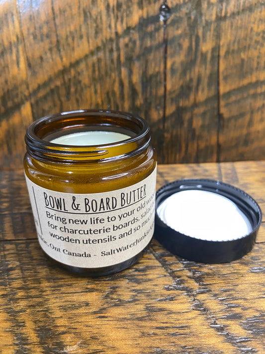 Bowl & Board Butter - Charcuterie, cutting board, bowl & utensils