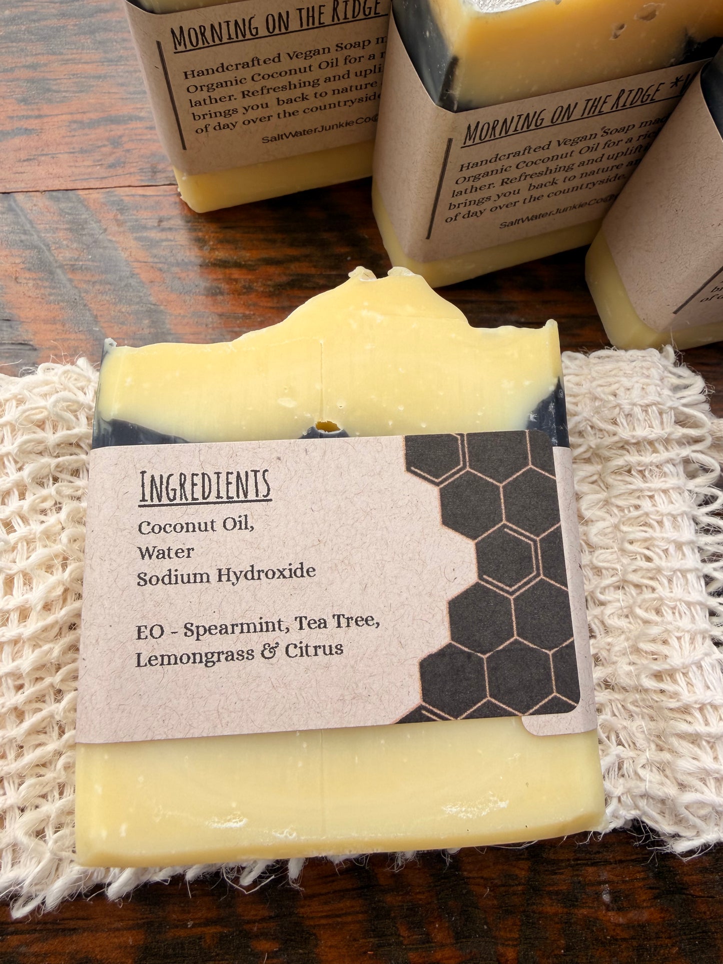 Morning on the Ridge - 100% Coconut Oil Soap 'Vegan'