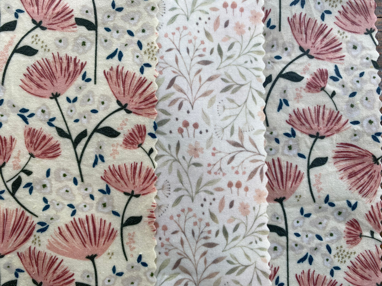 Field of Flowers - Trio Set Of Beeswax Food Wraps