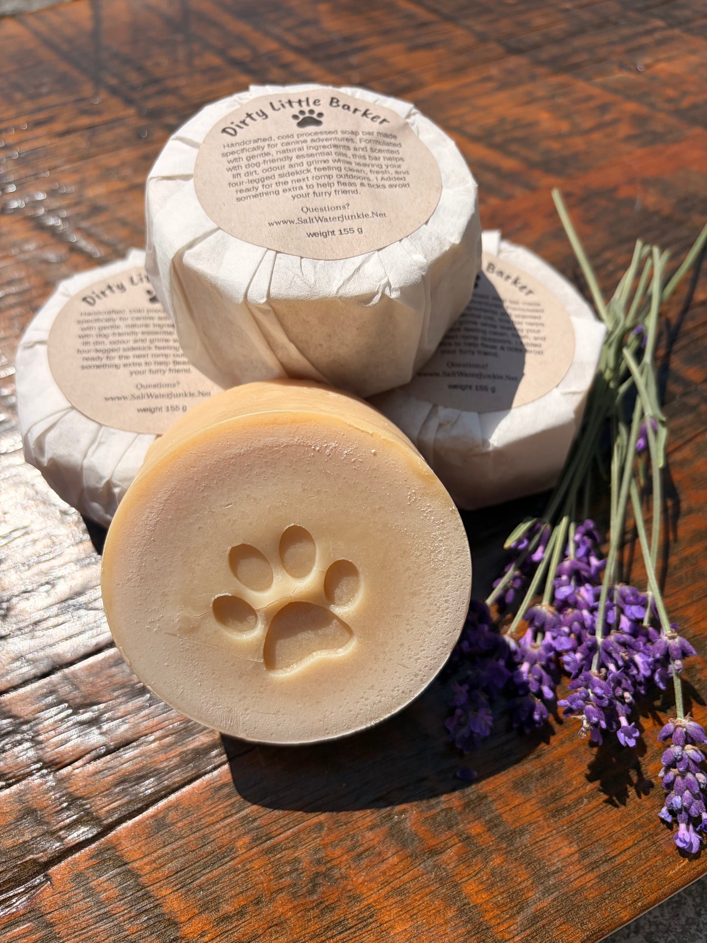Dirty Little Barker - Cold Processed Dog Soap
