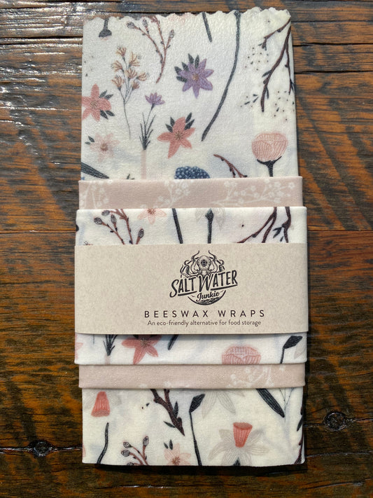 Paperwhite - Trio Set of Beeswax Food Wraps
