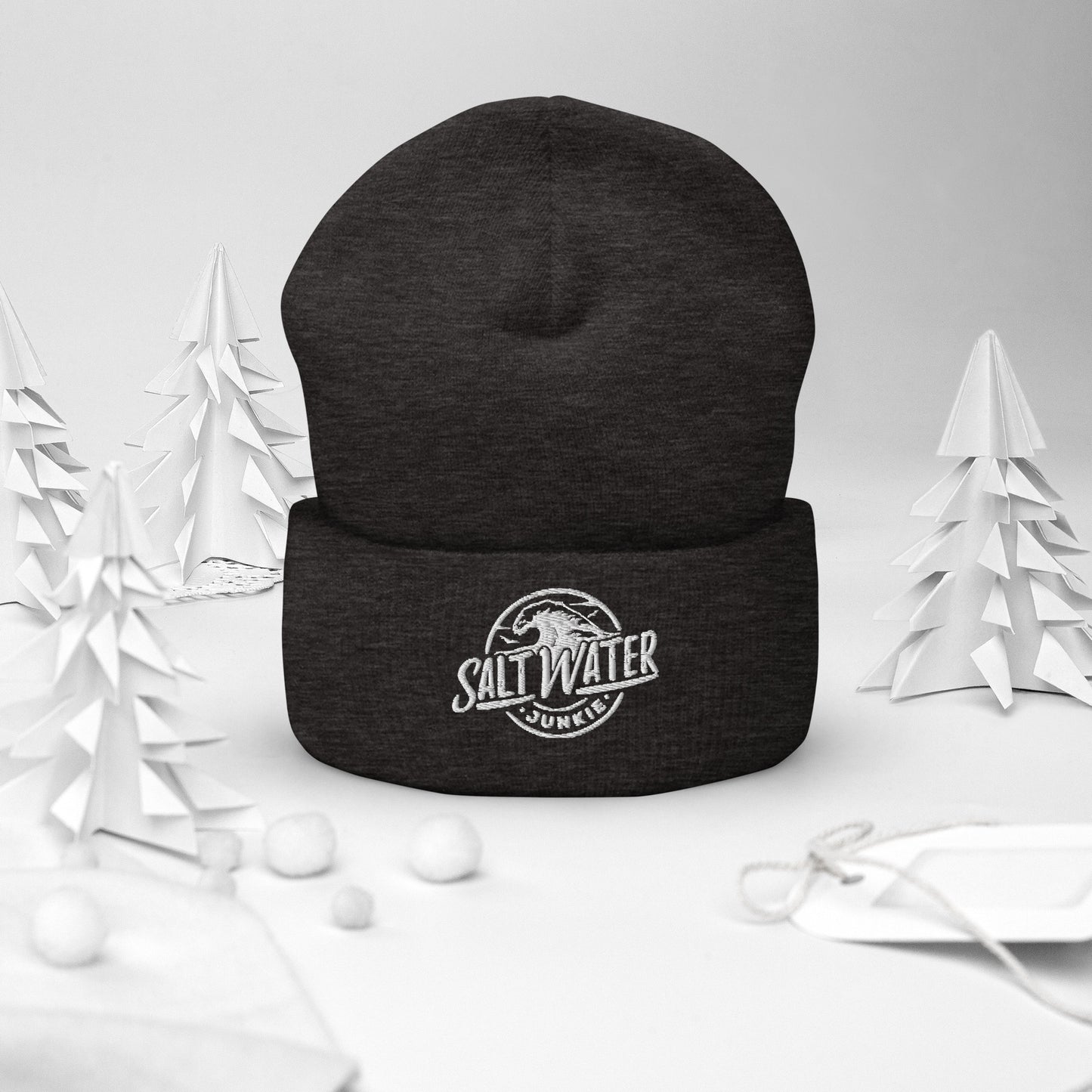 SWJ Wave Logo - Cuffed Beanie
