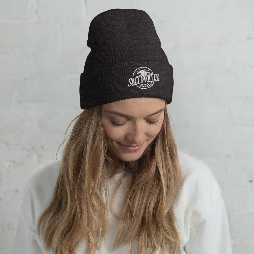 SWJ Wave Logo - Cuffed Beanie