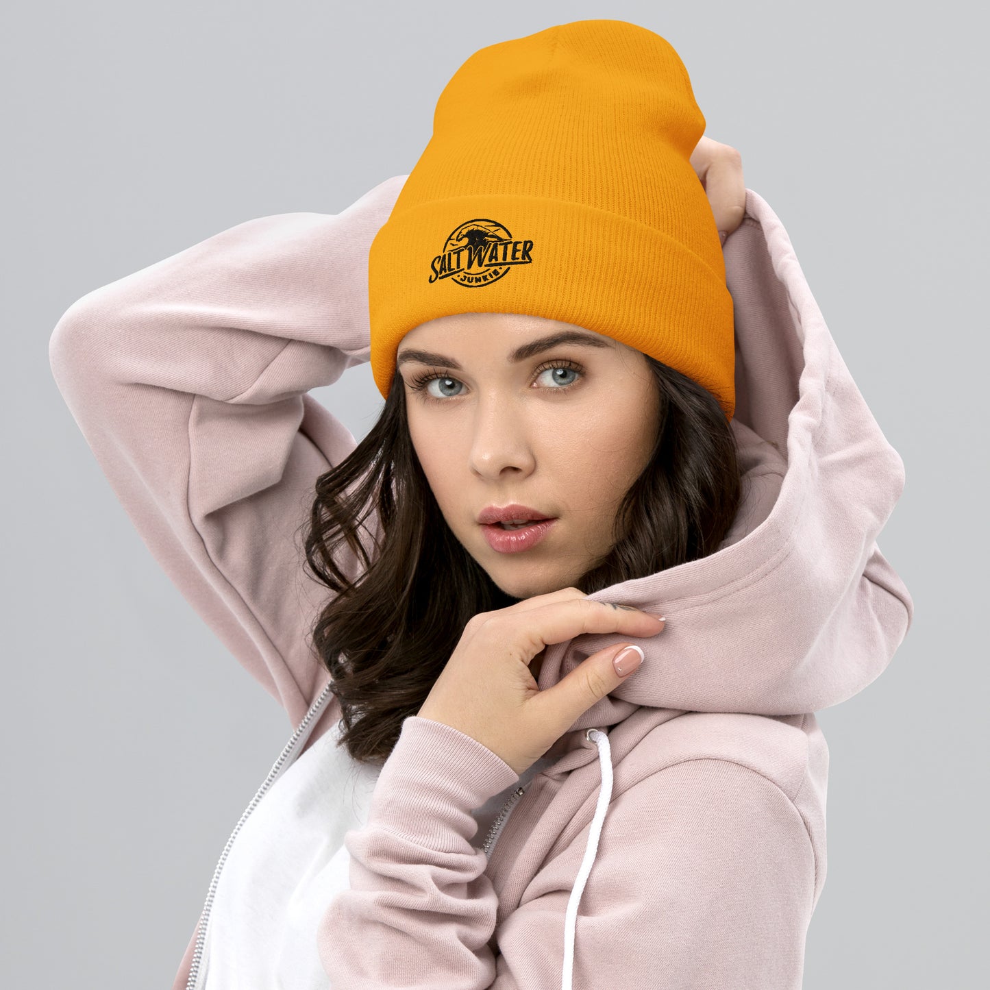 SWJ Wave Logo - Cuffed Beanie