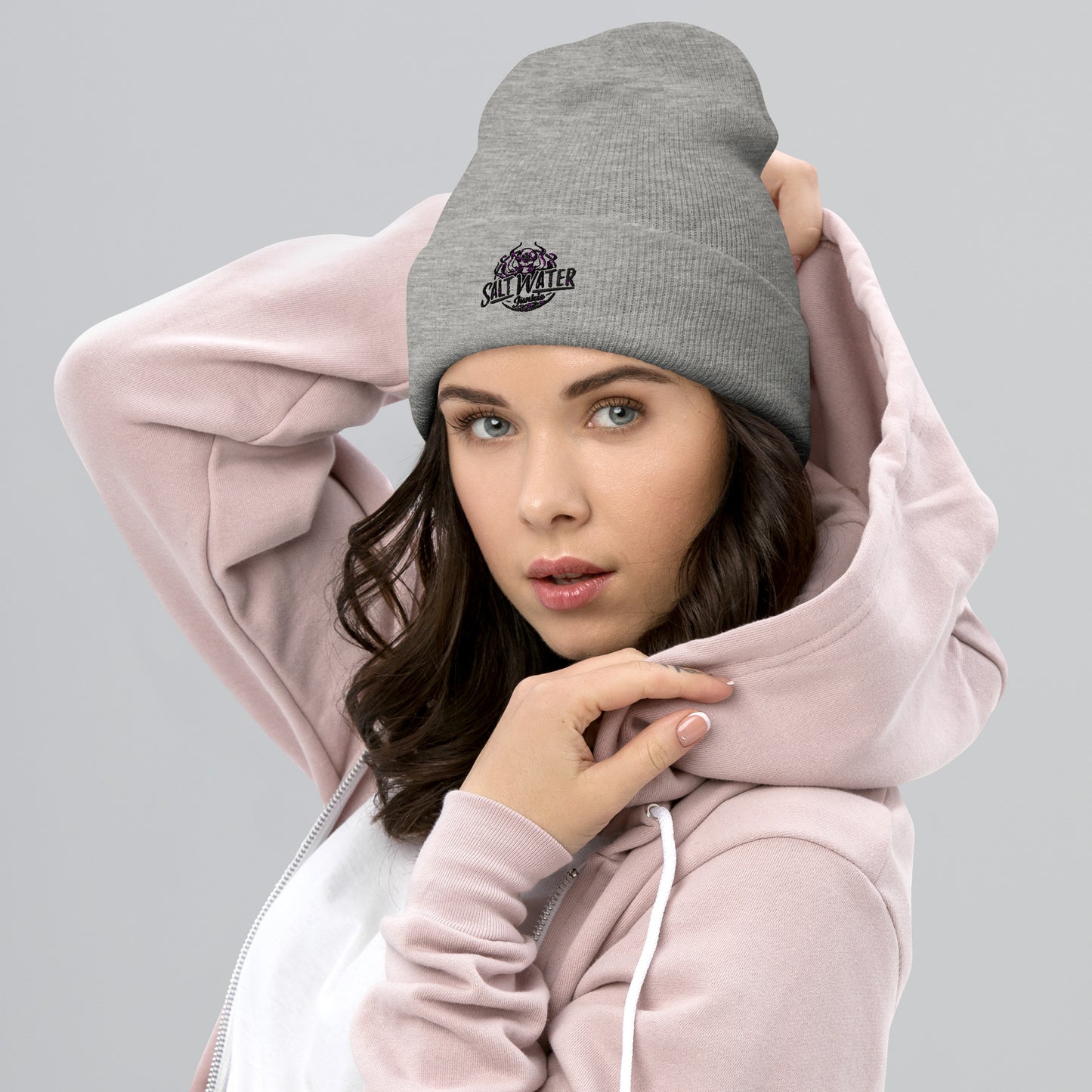 SWJ Octopus Logo - Cuffed Beanie