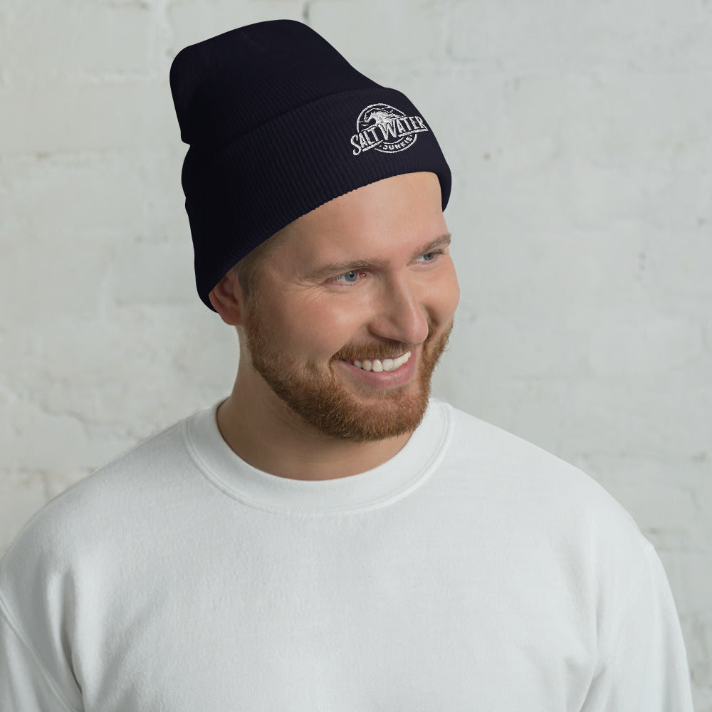 SWJ Wave Logo - Cuffed Beanie