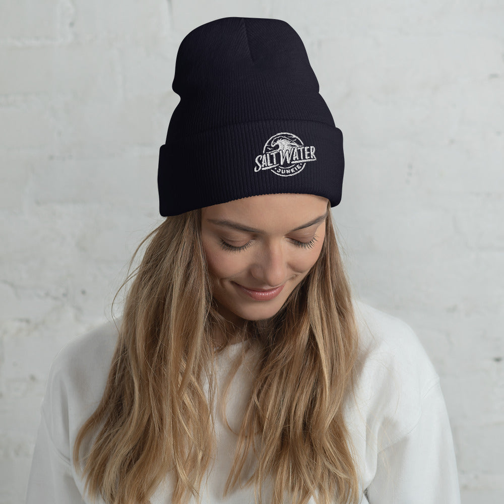 SWJ Wave Logo - Cuffed Beanie