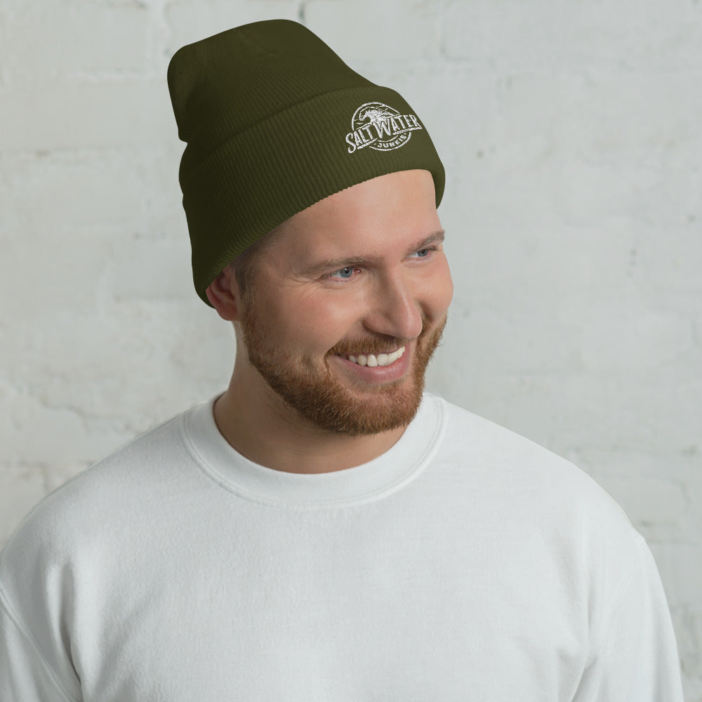 SWJ Wave Logo - Cuffed Beanie