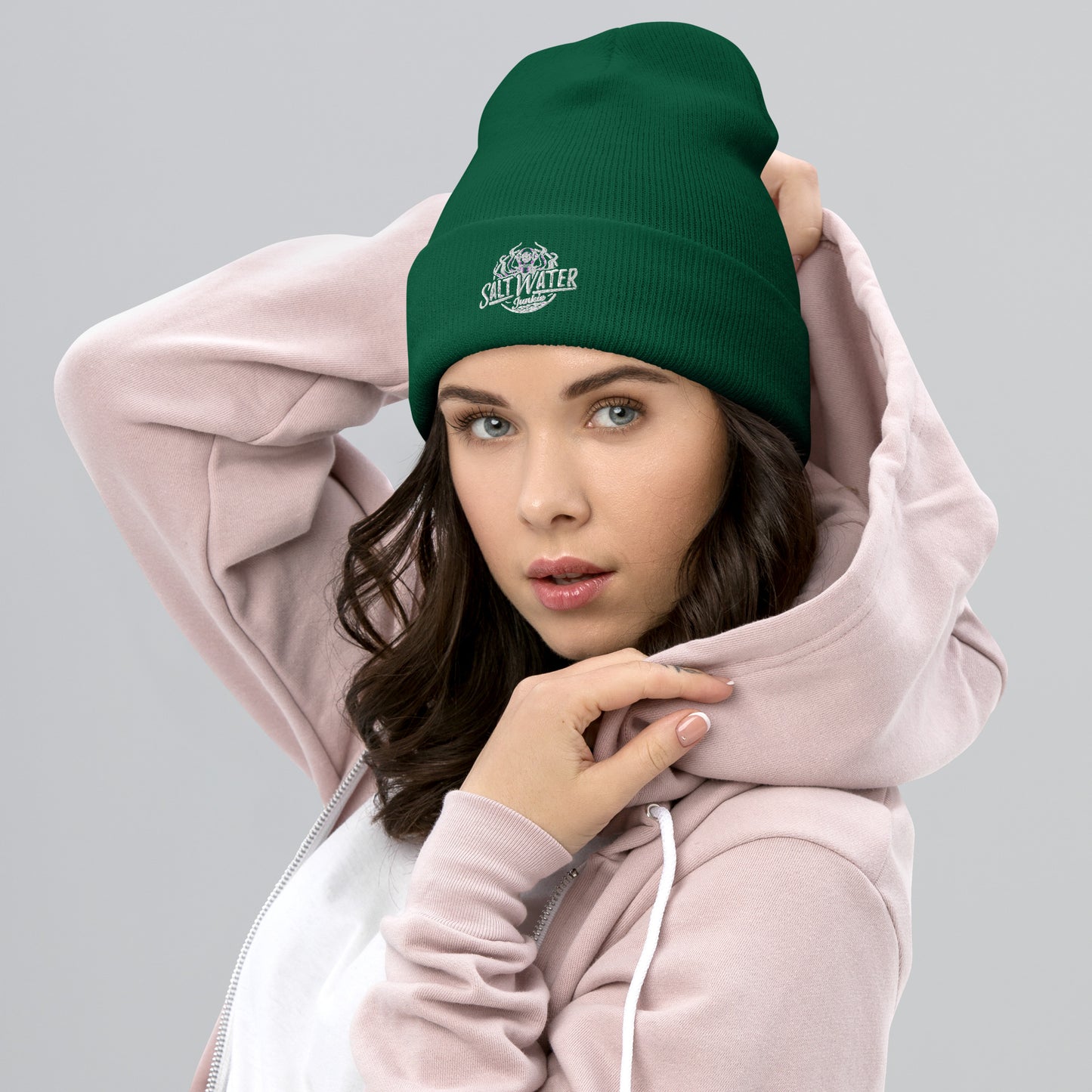 SWJ Octopus Logo - Cuffed Beanie