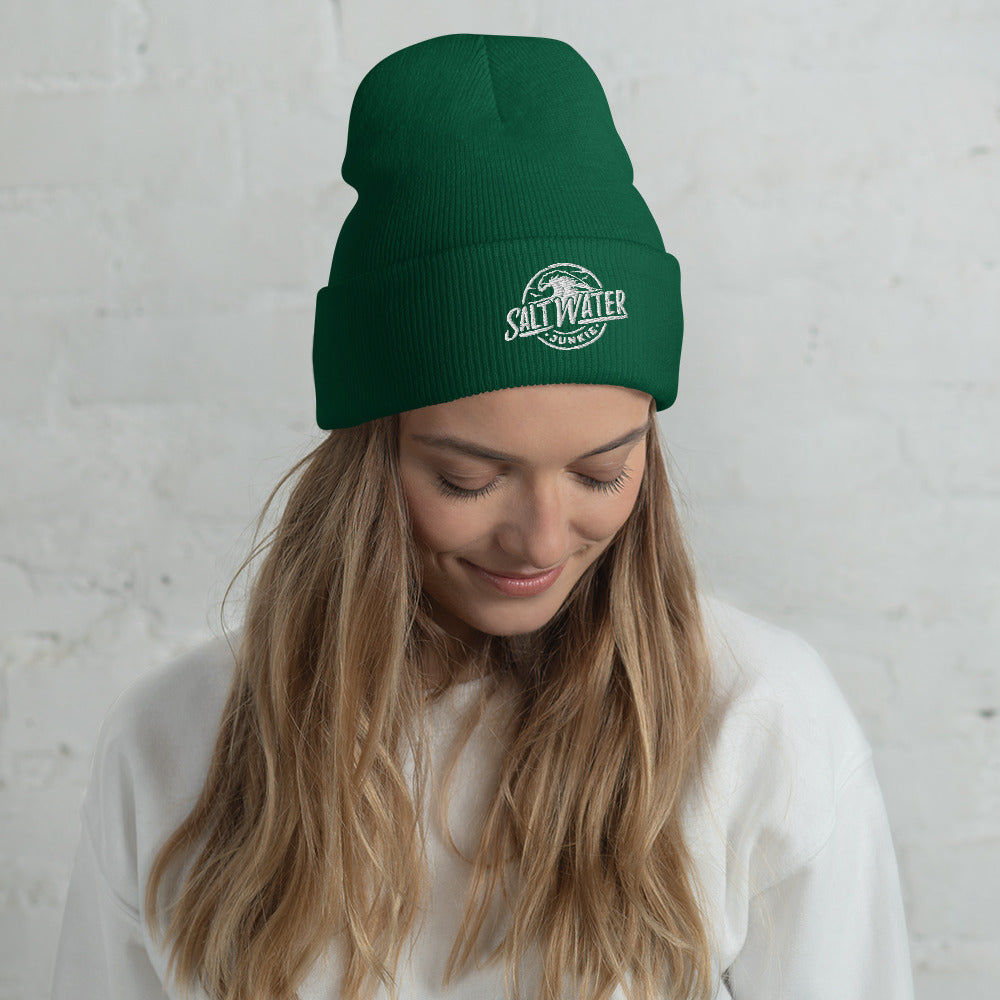 SWJ Wave Logo - Cuffed Beanie