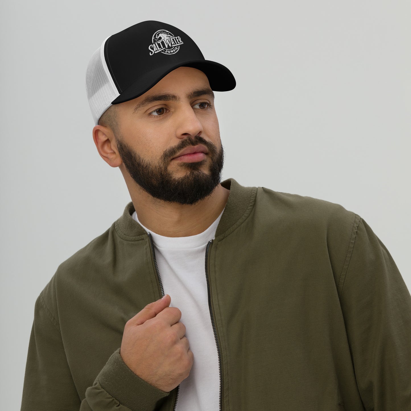 SWJ Wave Logo - Trucker Hat