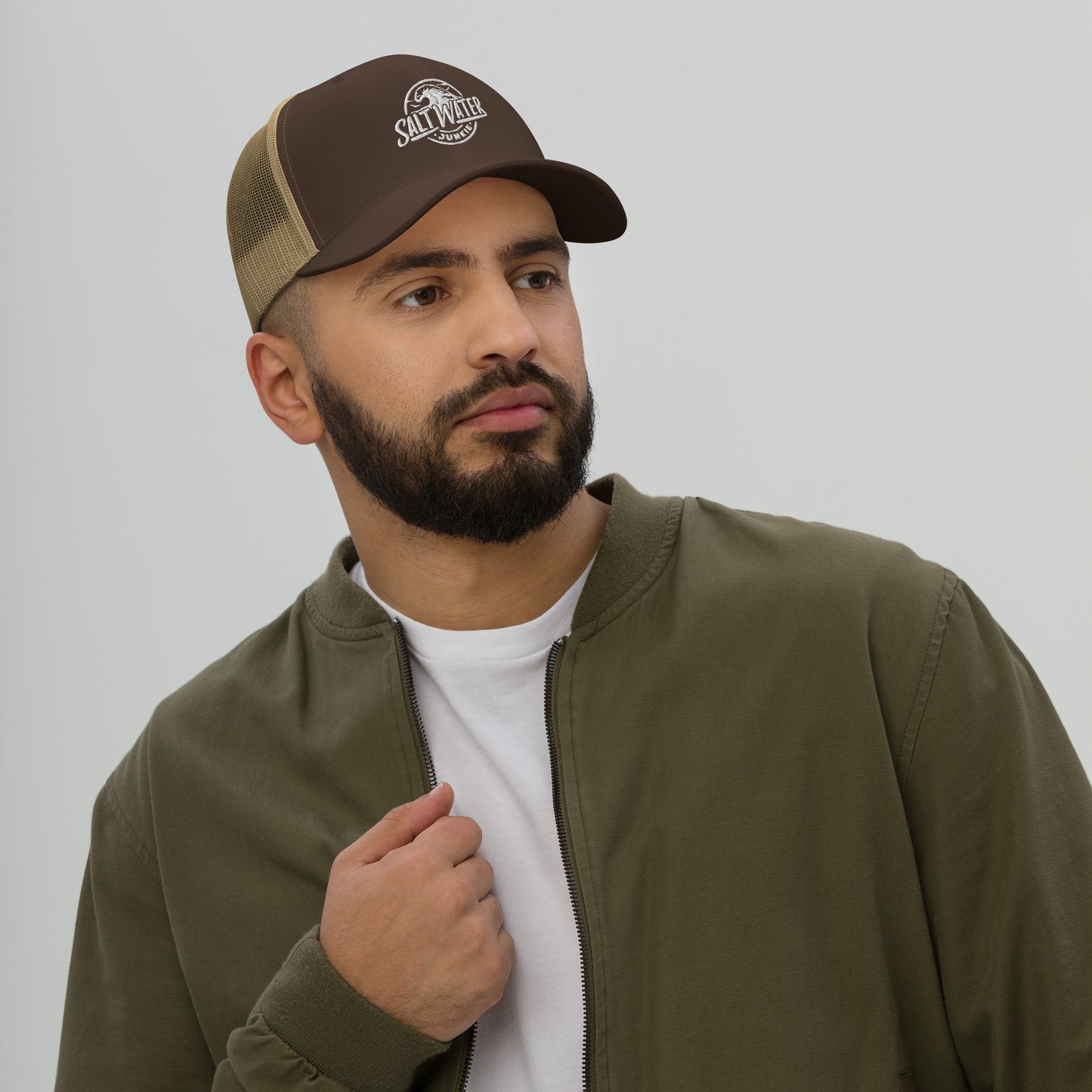 SWJ Wave Logo - Trucker Hat