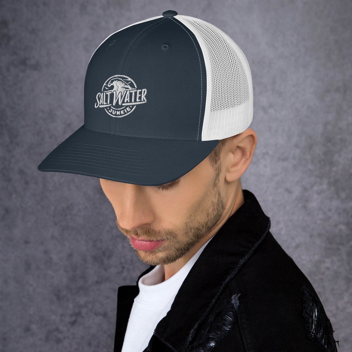 SWJ Wave Logo - Trucker Hat
