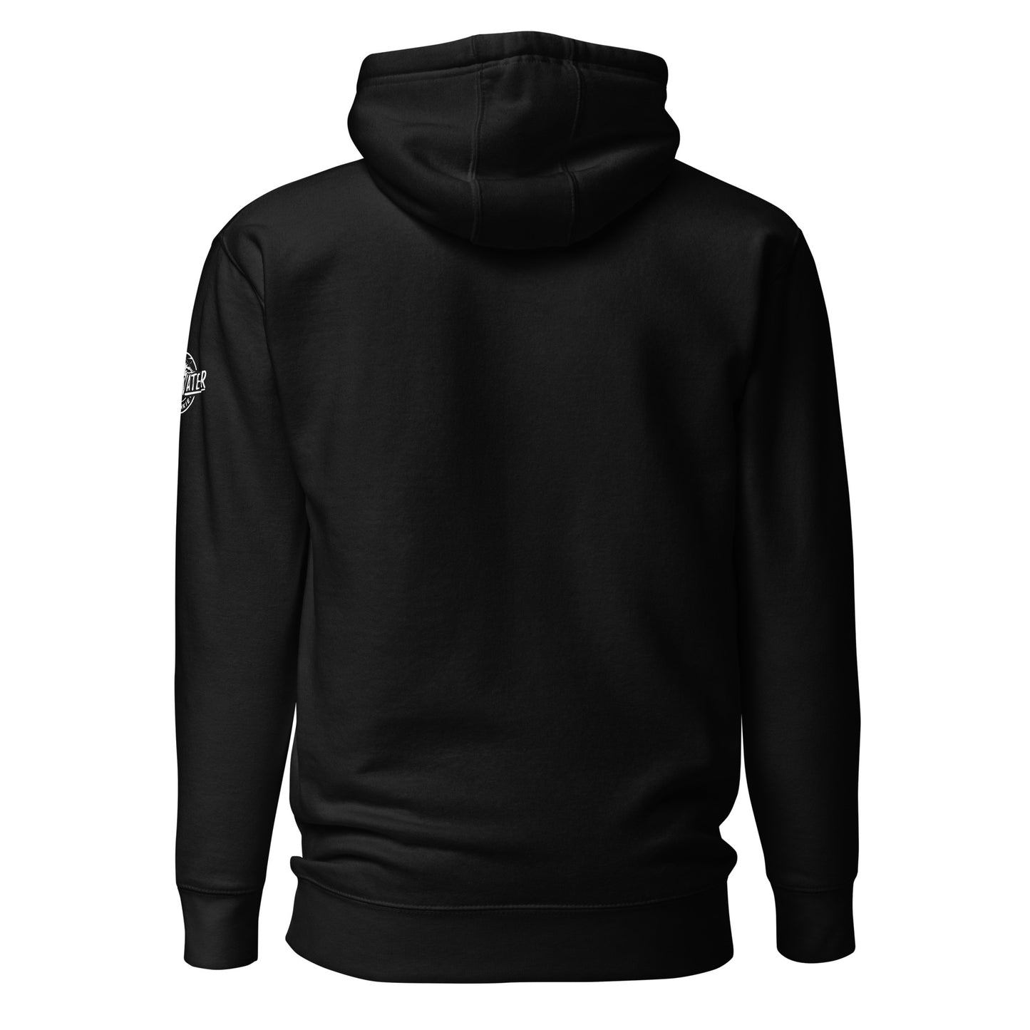 Gone Fishing (SWJ wave rider logo on sleeve) - Lad's Hoodie