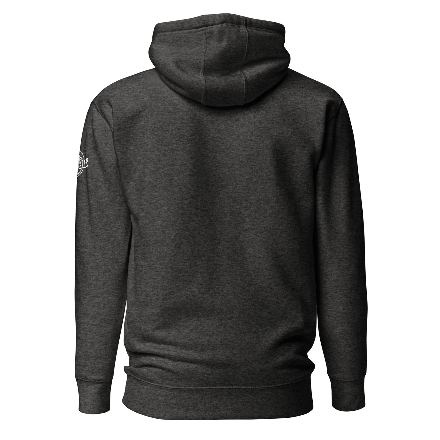 Gone Fishing (SWJ wave rider logo on sleeve) - Lad's Hoodie