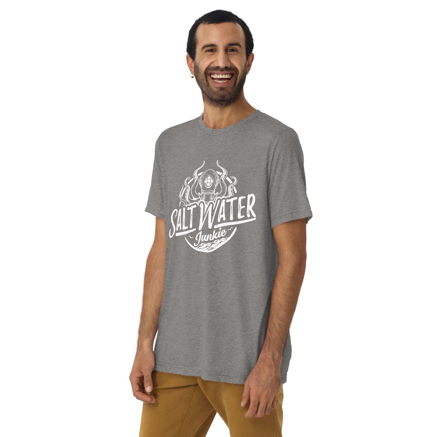 SWJ Logo (full front) - Lad's Tri Blend T-Shirt
