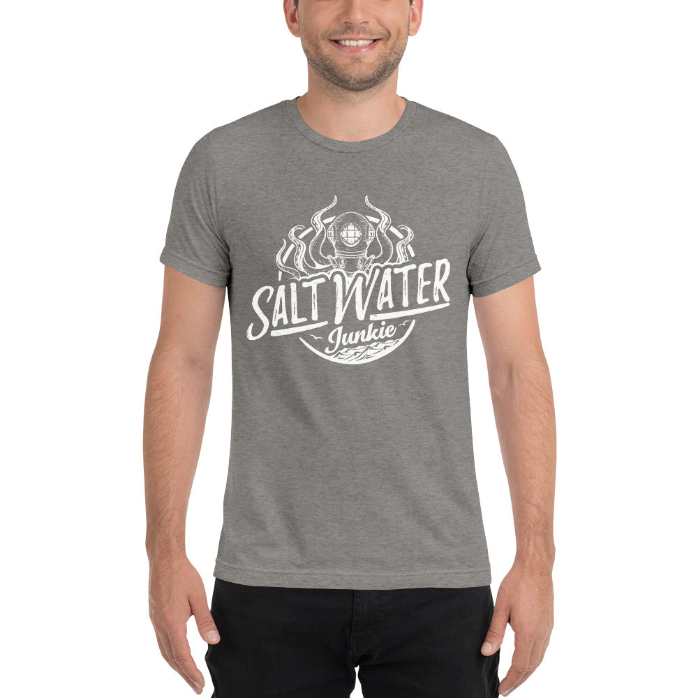 SWJ Logo (full front) - Lad's Tri Blend T-Shirt