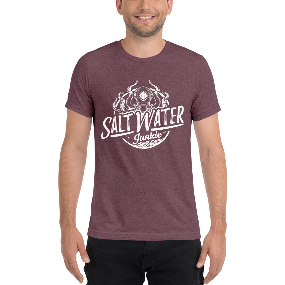 SWJ Logo (full front) - Lad's Tri Blend T-Shirt