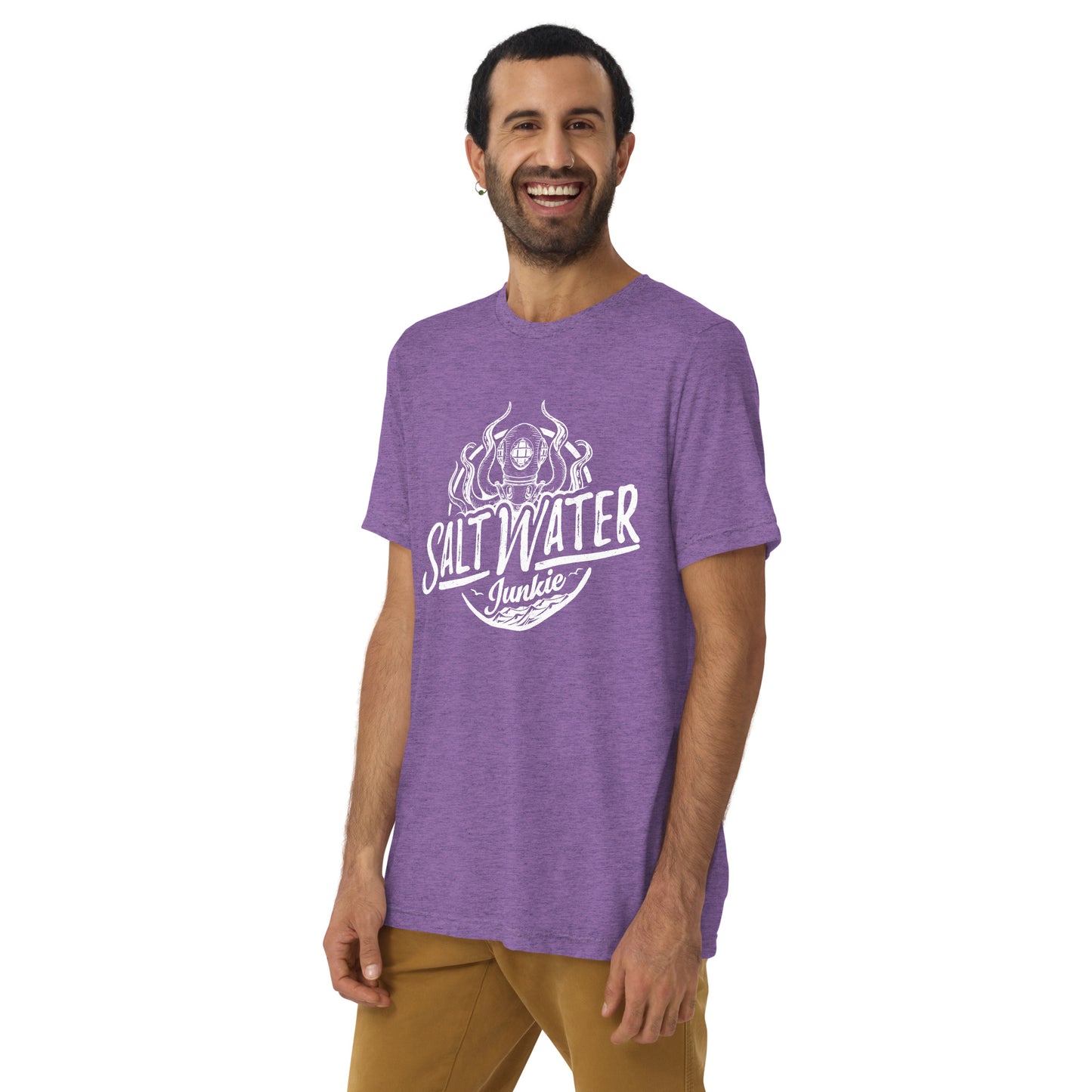 SWJ Logo (full front) - Lad's Tri Blend T-Shirt