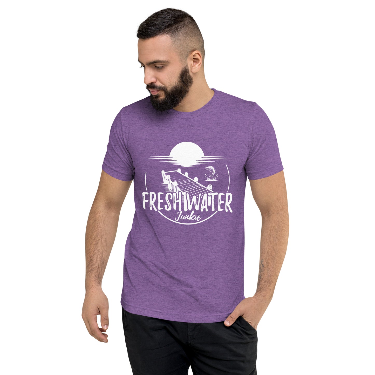 Lake Life (front logo) - Vintage Short Sleeve T-Shirt