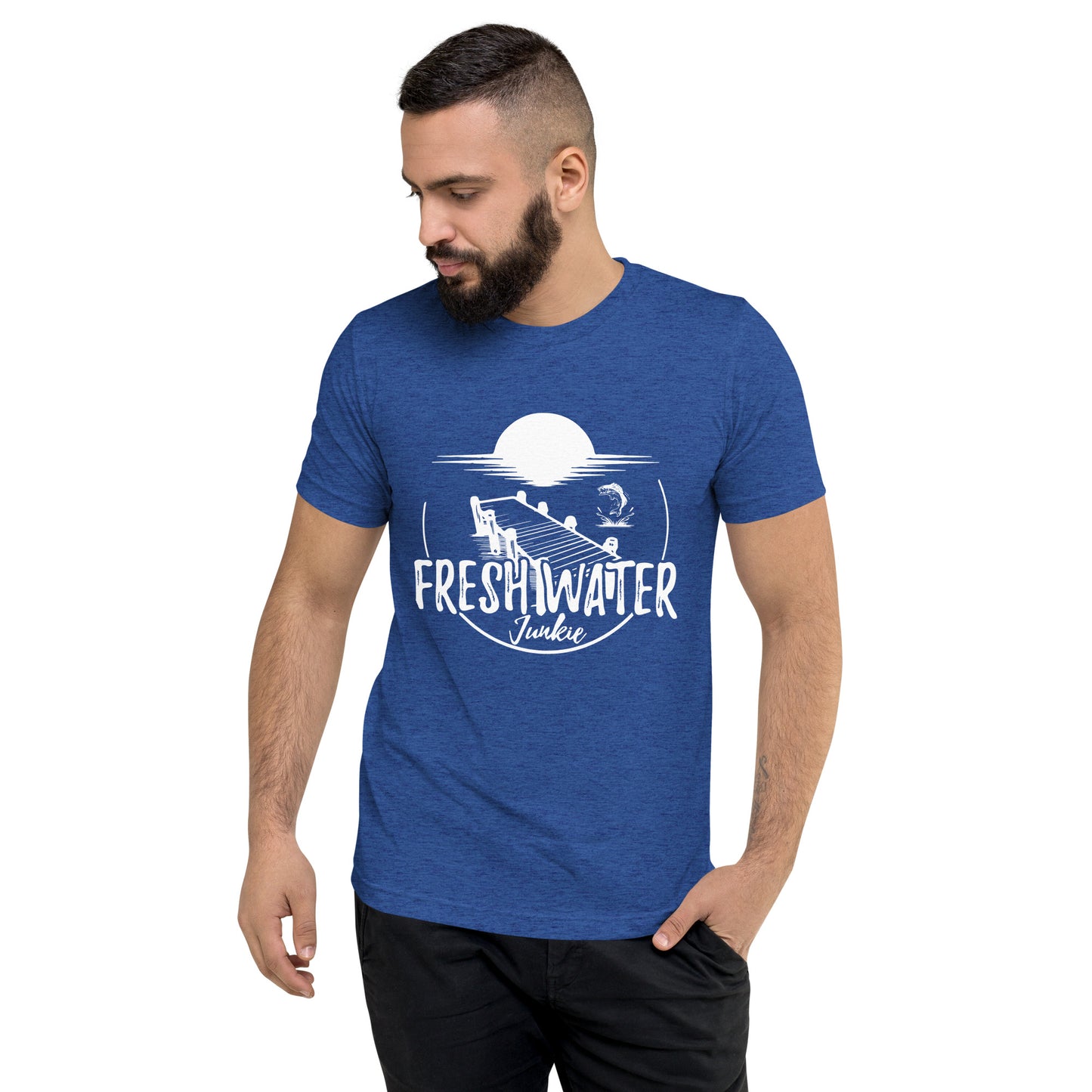 Lake Life (front logo) - Vintage Short Sleeve T-Shirt