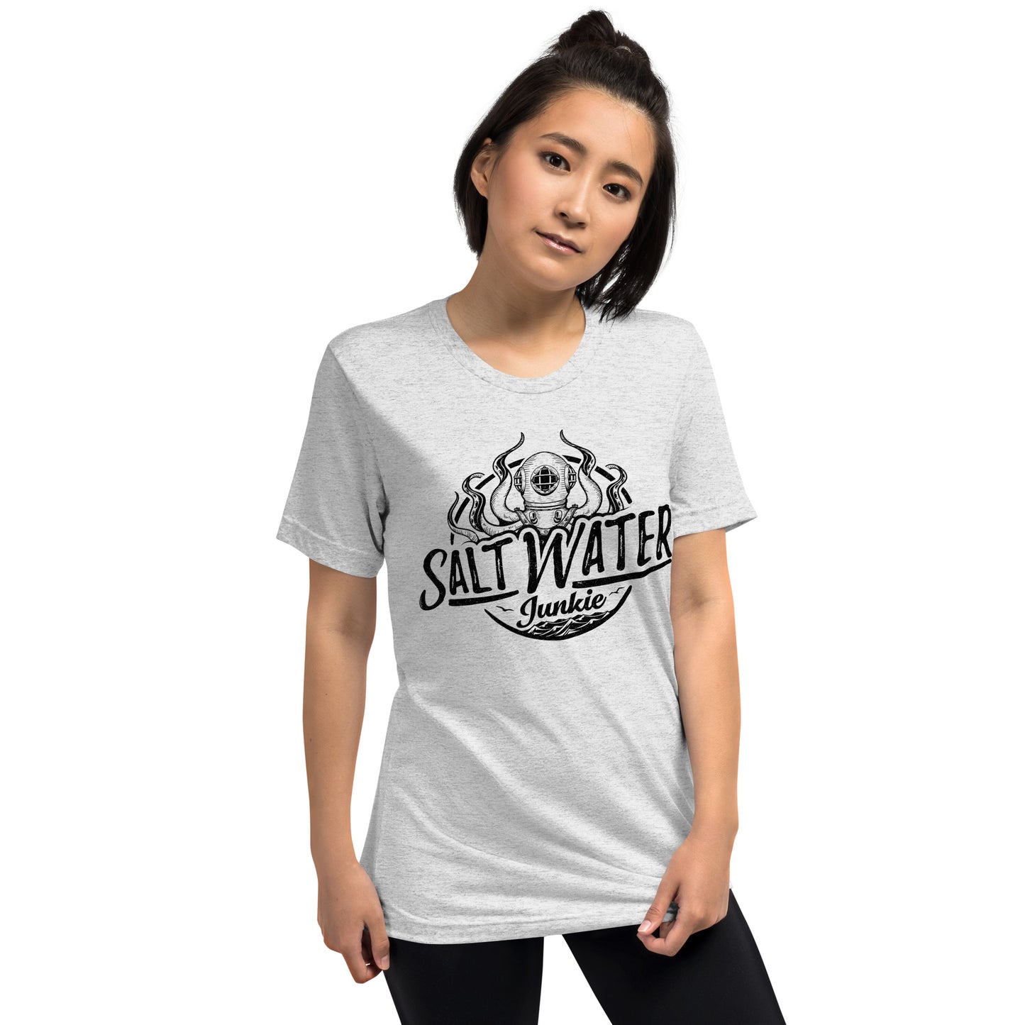 SWJ Logo (full front) - Lad's Tri Blend T-Shirt