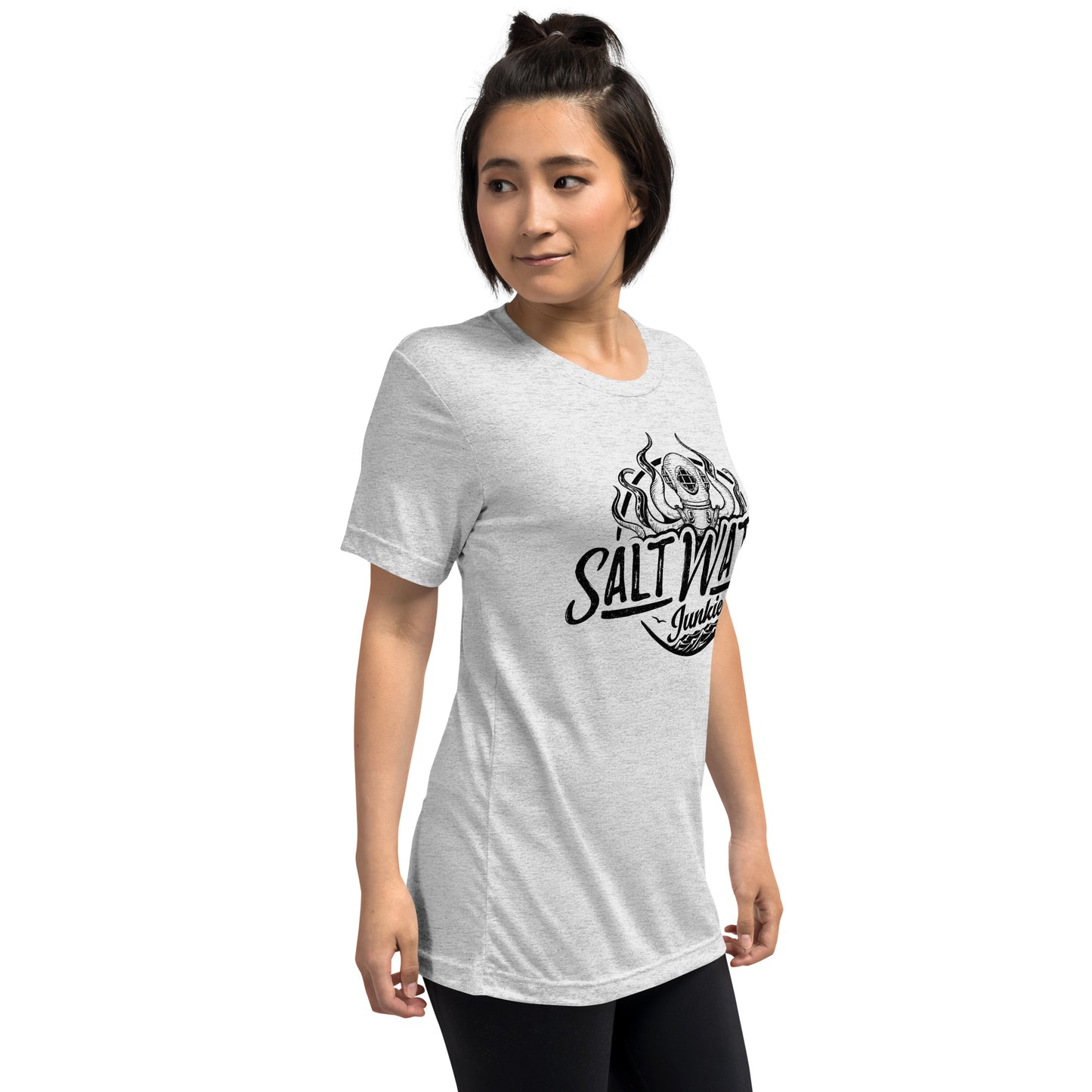 SWJ Logo (full front) - Lad's Tri Blend T-Shirt