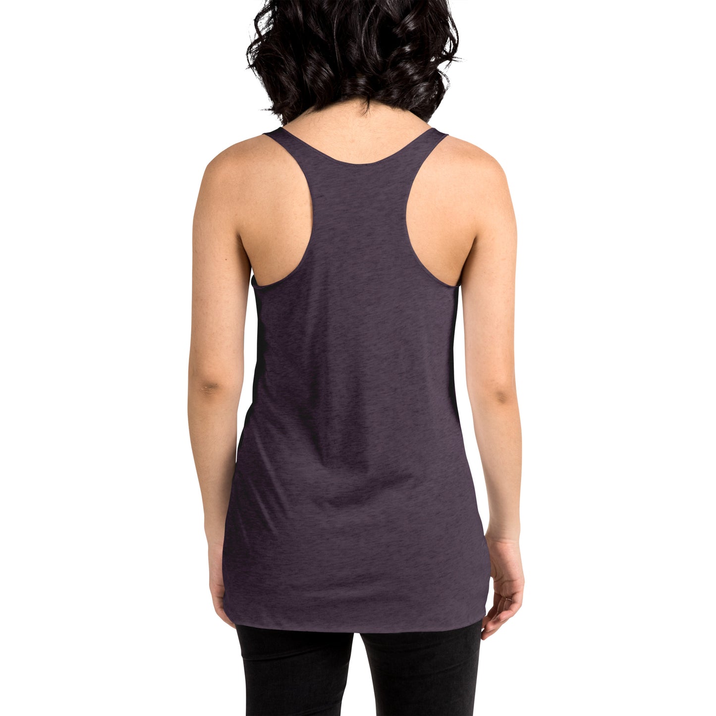 SWJ Wave Logo front -  Lass's Racerback Tank Top