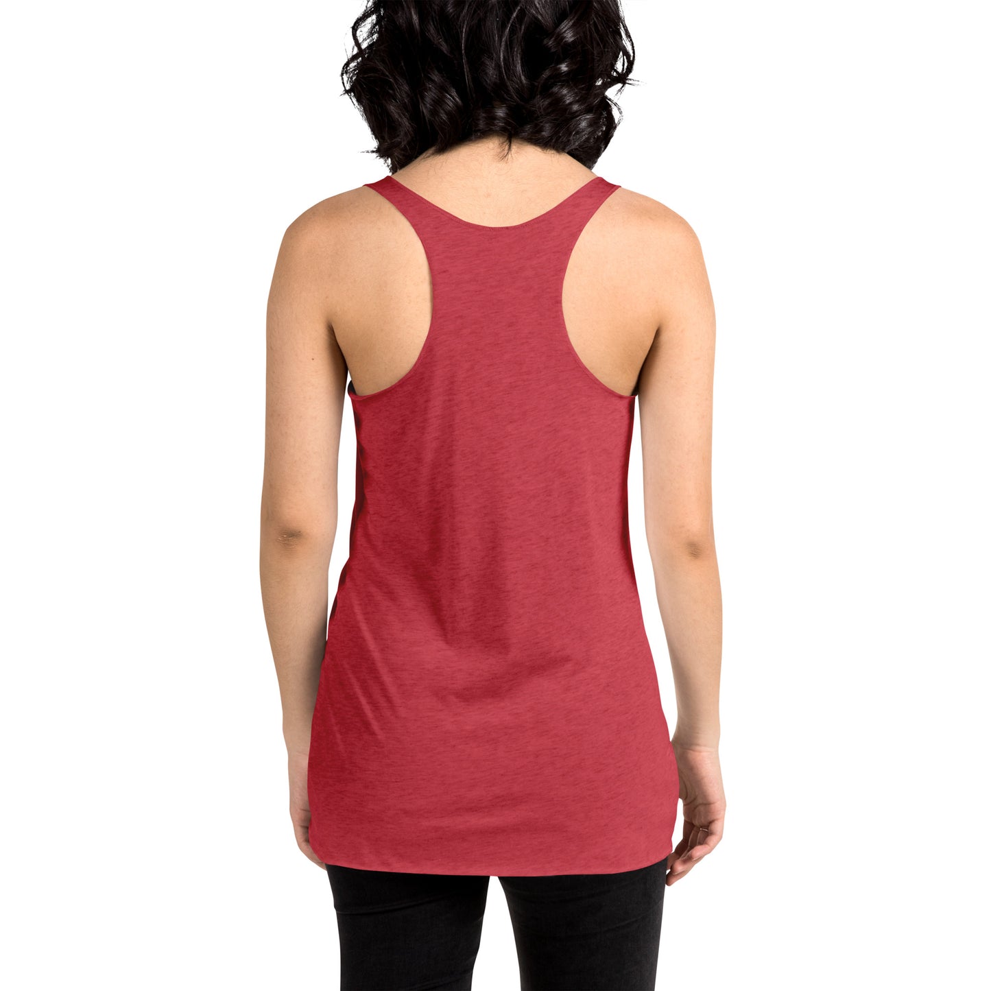 SWJ Wave Logo front -  Lass's Racerback Tank Top